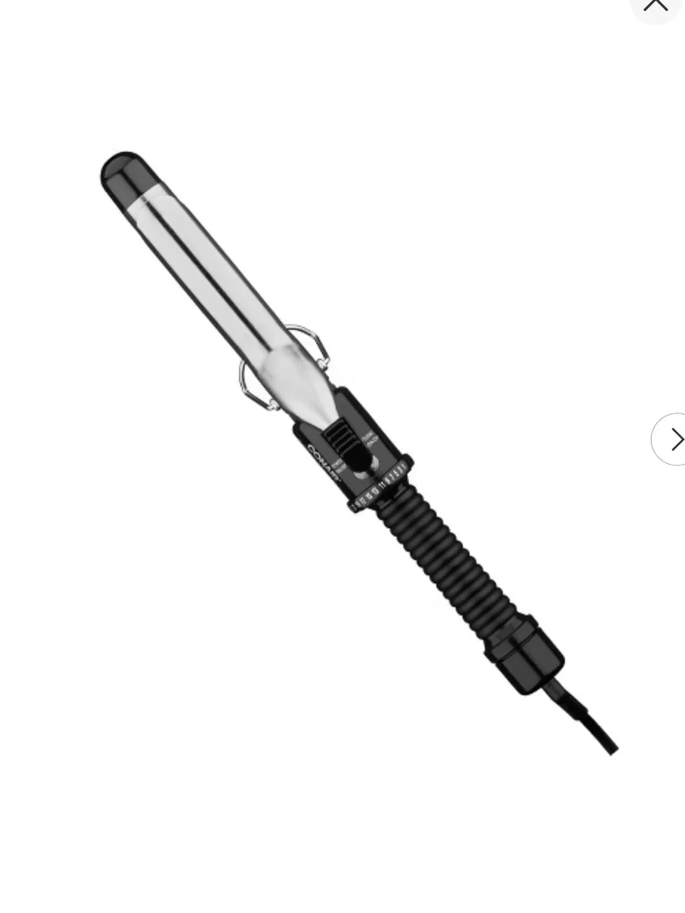 Black and Silver Curling Iron - Women Other